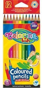 Colorino kids. Kredki ołówkowe, 12 kolorów - tantis.pl