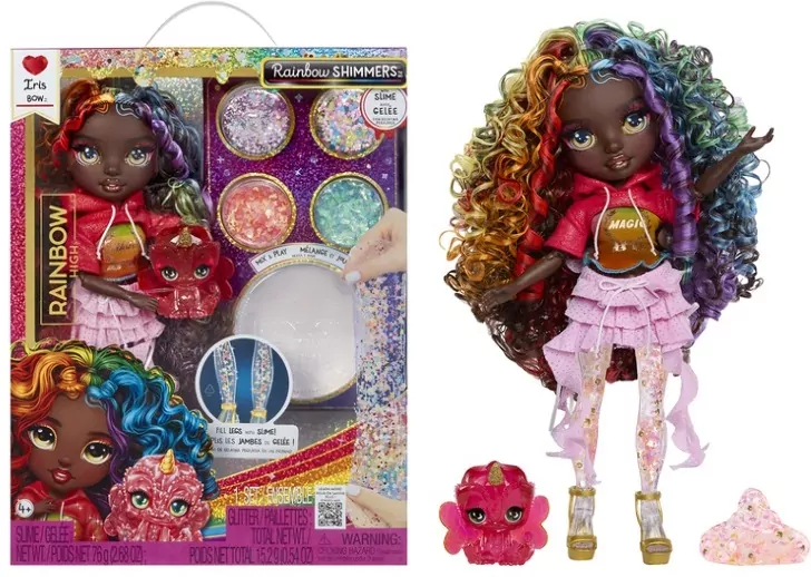 Rainbow High Rainbow Shimmers with Slime Fashion - tantis.pl