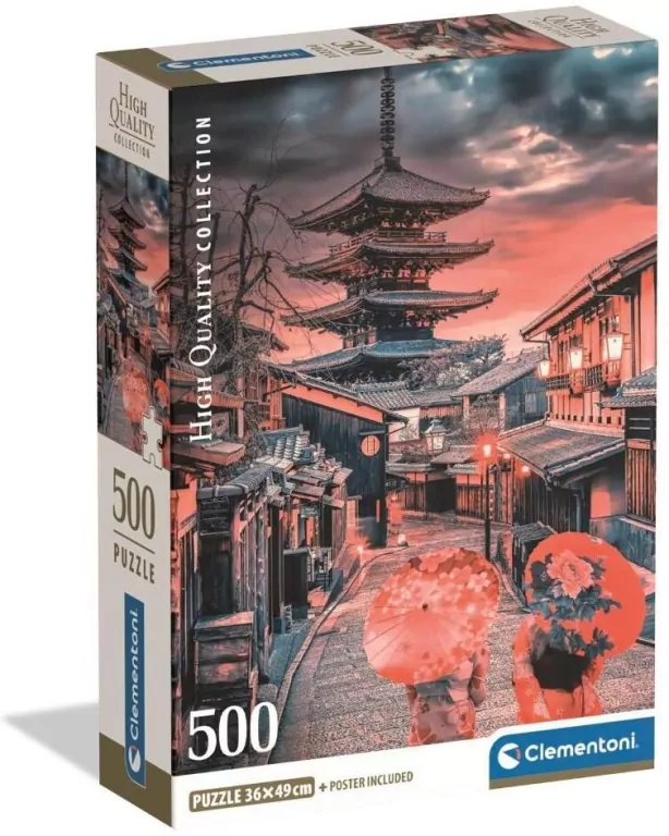 Puzzle 500 Compact Evening in Kyoto 35599 - tantis.pl