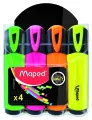 Zakreślacz Fluo Peps 4 kolory MAPED - tantis.pl