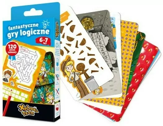 CzuCzu. Xplore Team. Fantastyczne gry logiczne 6-7 lat - tantis.pl