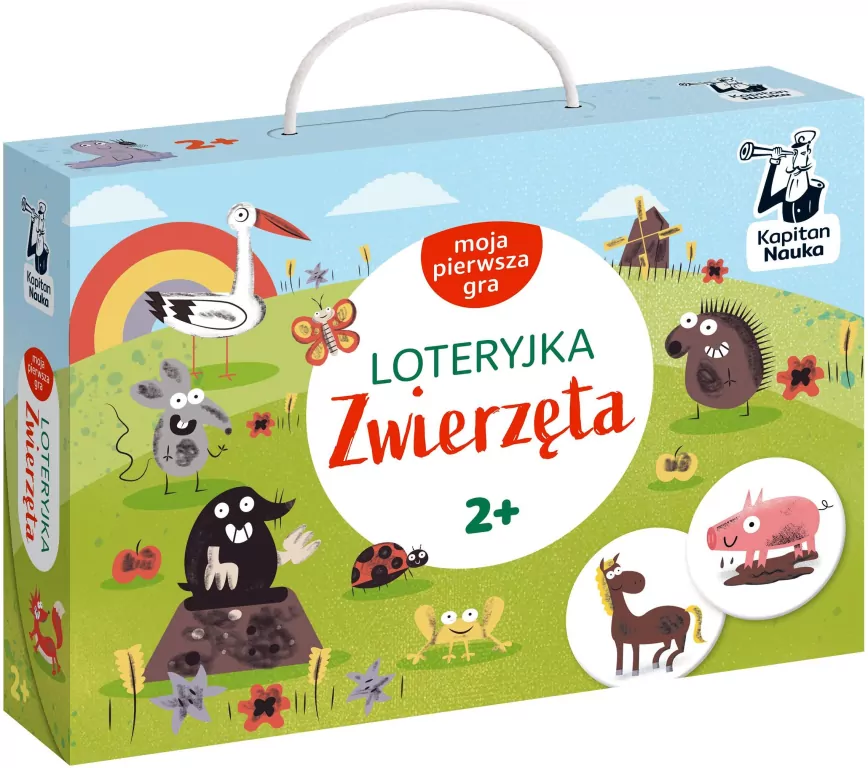 Moja pierwsza gra. Loteryjka. Zwierzęta - tantis.pl