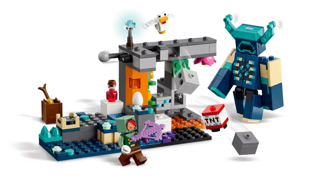 LEGO® Minecraft. Spotkanie ze strażnikiem 21274 - tantis.pl