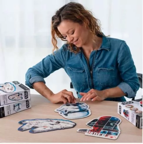 Puzzle drewniane 160 Hełm szturmowca TREFL - tantis.pl