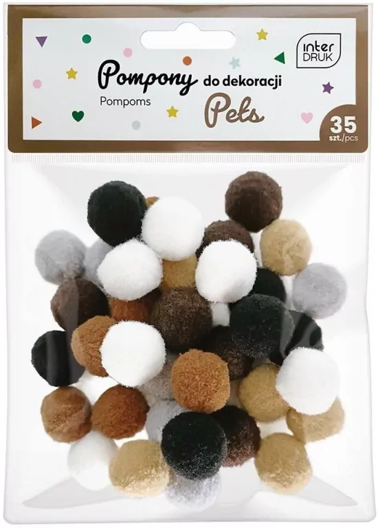 Pompony do dekoracji 35 sztuk - tantis.pl