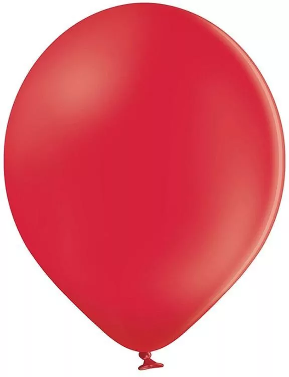 Balony Belbal pastelowe czerwone - tantis.pl