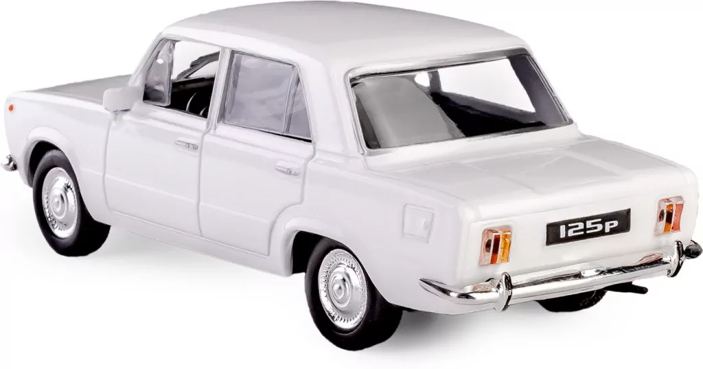 Kolekcja PRL Fiat 125p biały - tantis.pl