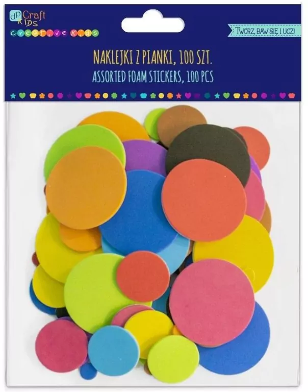 Naklejki z pianki koła - tantis.pl