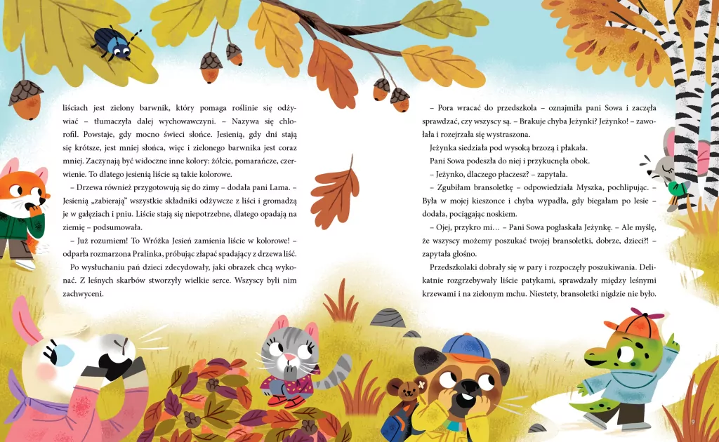 Kermitek i jesienne skarby. Kermitek - tantis.pl