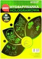 Wydrapywanka hologramowa A4 zielona - tantis.pl