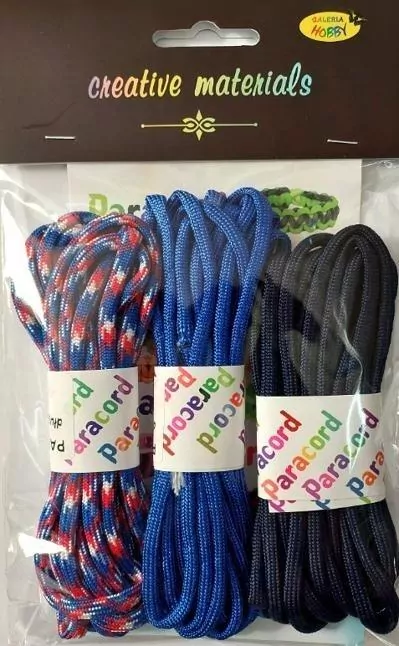 Zestaw paracord 2,8mb 3 kolory - tantis.pl