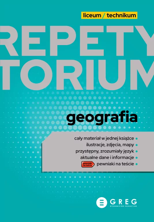Repetytorium. Geografia. Matura 2023 - tantis.pl