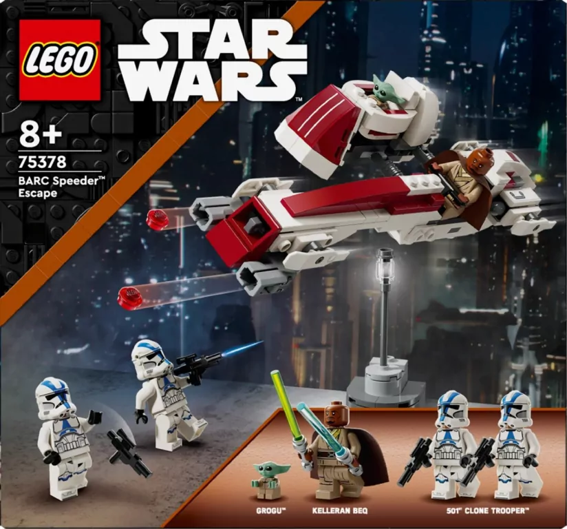 LEGO® Star Wars™. Ucieczka na śmigaczu BARC™ 75378 - tantis.pl