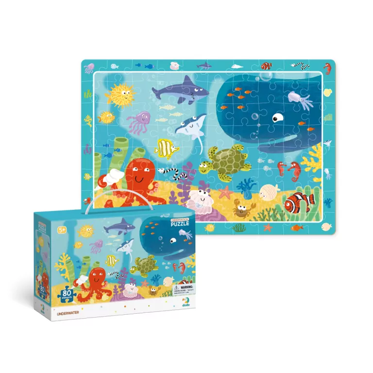 DODO. Puzzle obserwacyjne Zwierzęta morskie - tantis.pl