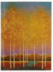 Notatnik szyty. Księżycowe osiki