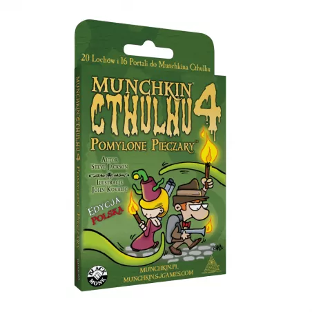 Munchkin Cthulhu 4 - Pomylone Pieczary - tantis.pl