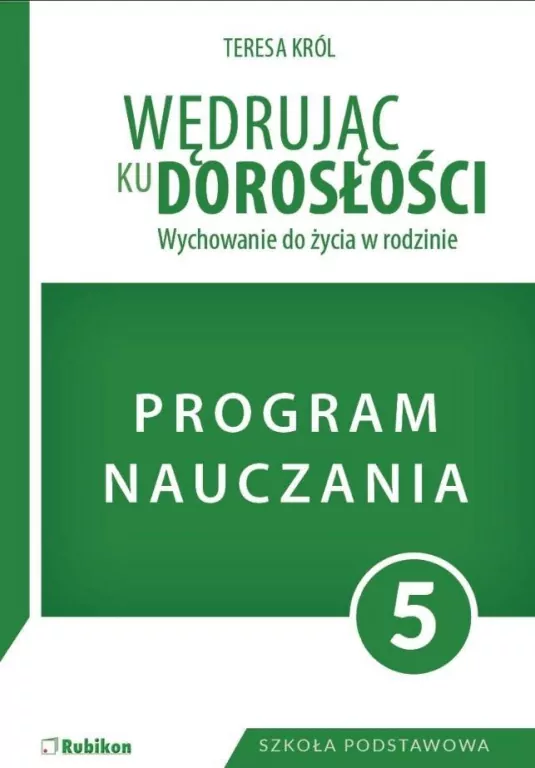 Wędrując ku dorosłości 5. Program nauczania - tantis.pl