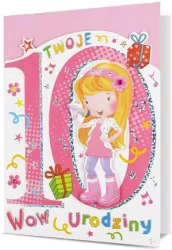 Karnet. 10 urodziny