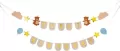 Baner First Birthday z misiami 2,55m - tantis.pl