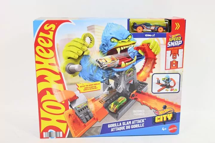 Hot Wheels City Głodny Goryl Zestaw - tantis.pl