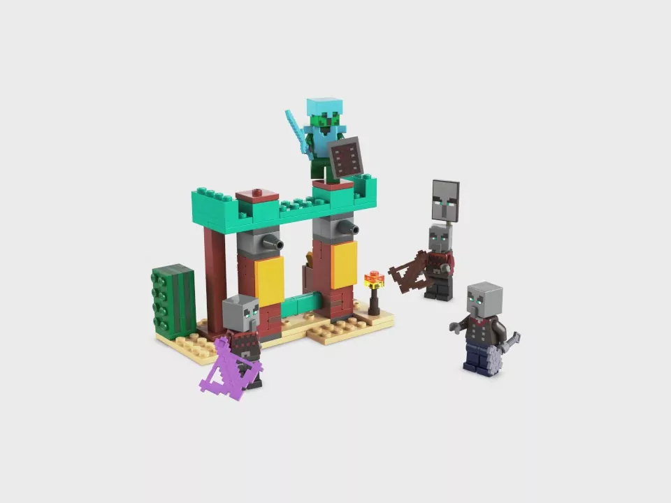 LEGO® Minecraft. Pustynny patrol złosadników 21267 - tantis.pl