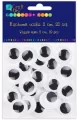 Ruchome oczka 2 cm 20szt - tantis.pl