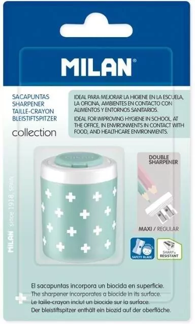 Temperówka Collection Antibacterial zielona MILAN - tantis.pl
