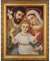 Obraz Haftowany Św. Rodzina 27,5x22cm - tantis.pl