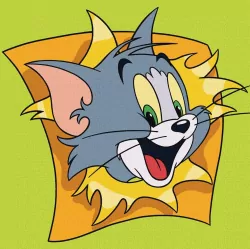 Malowanie po numerach - Tom i Jerry 25x25cm