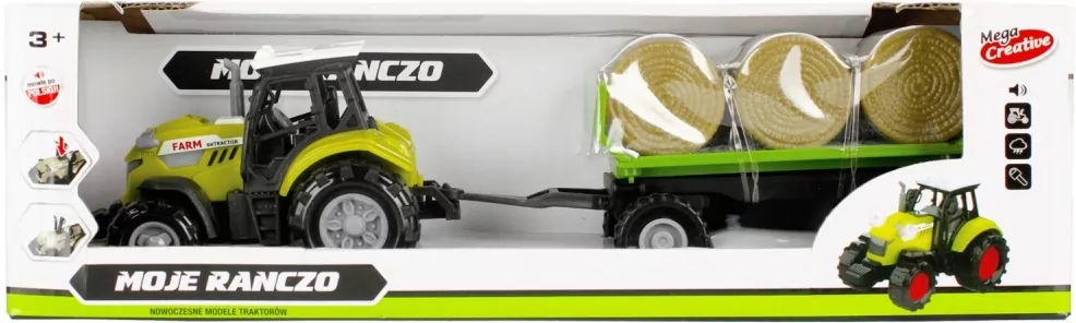Traktor z akcesoriami Moje Ranczo - tantis.pl