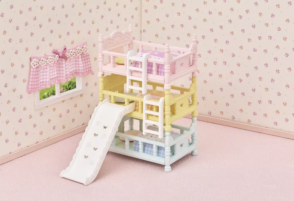 Potrójne łóżko. Sylvanian Families - tantis.pl