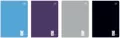 Zeszyt A5/32K kratka UV 403 One Color - tantis.pl