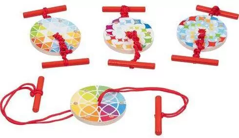 Kolorowe dyski burzowe z dźwiękiem