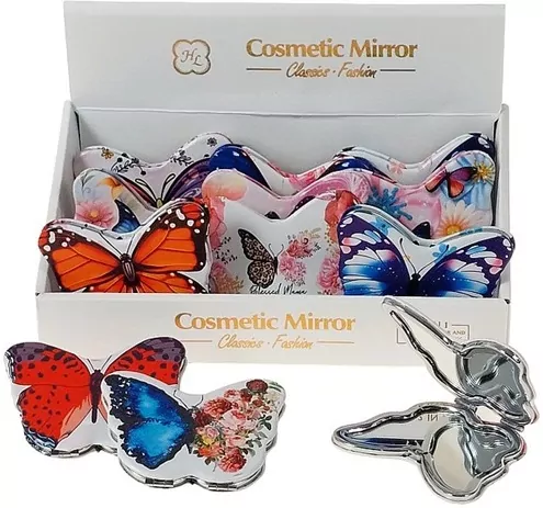 Lusterko motyl, 12 sztuk - tantis.pl