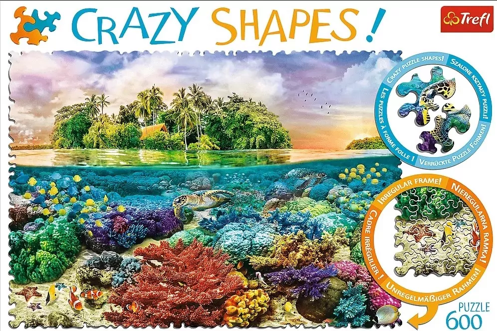 Puzzle 600. Crazy Shapes! - tantis.pl