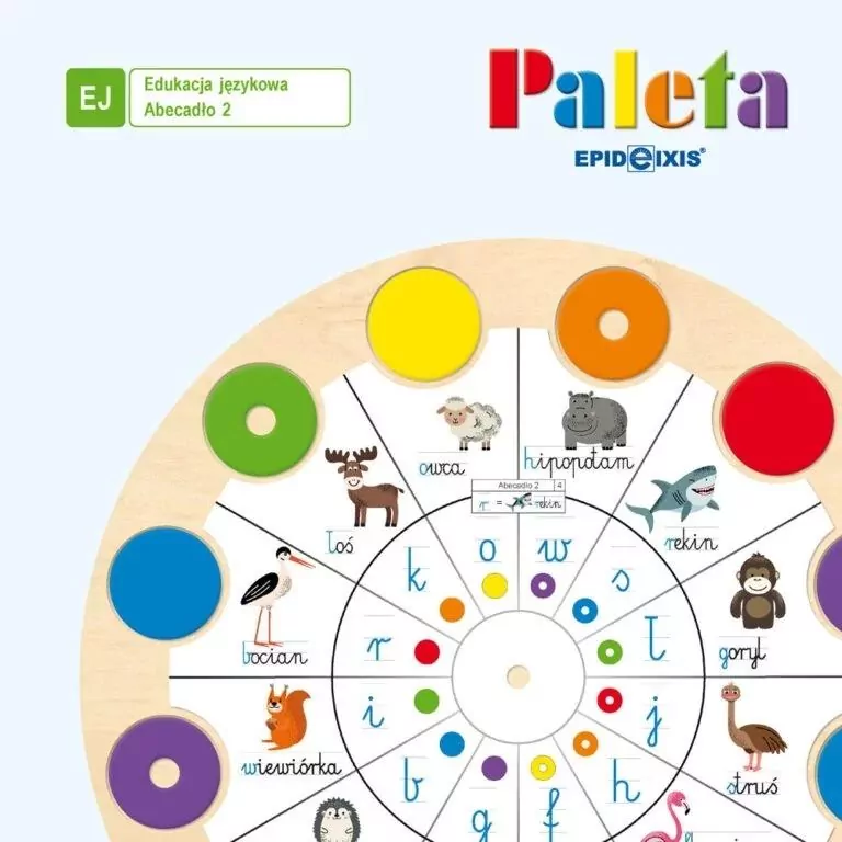Paleta. Abecadło 2 - tantis.pl