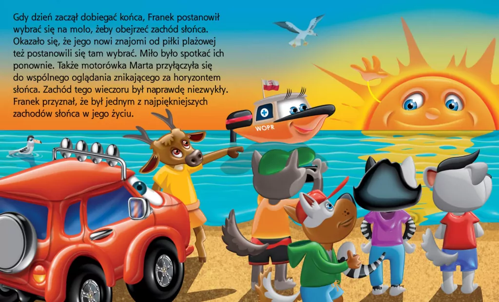 Nad morzem. Samochodzik Franek - tantis.pl