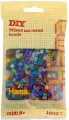 Hama midi koraliki 1000 mix brokat 07540 - tantis.pl