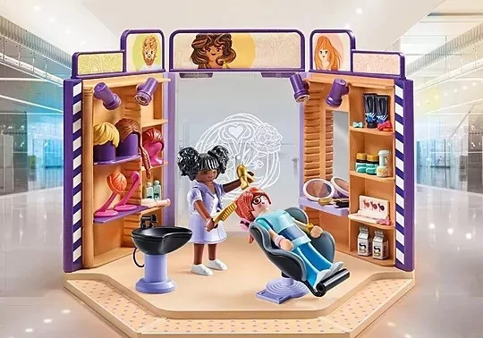 Playmobil 71535 Barbershop i salon fryzjerski - tantis.pl