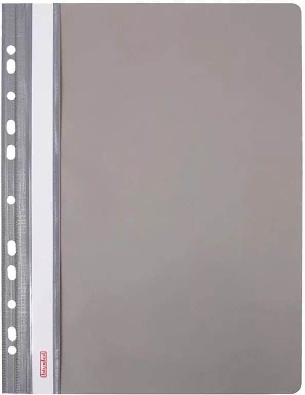 Skoroszyt A4 zawieszany PCV szary (20szt) - tantis.pl
