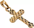 Zawieszka Krzyżyk Pozłacany 23x13mm - tantis.pl