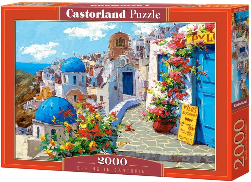Puzzle 2000. Wiosna w Santorini. 200603-2 - tantis.pl