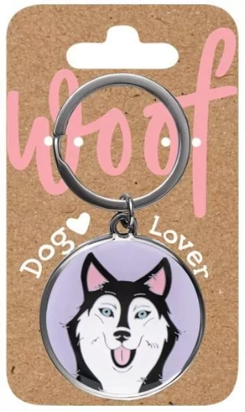 Brelok dla psiarzy - husky - tantis.pl