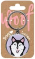 Brelok dla psiarzy - husky - tantis.pl