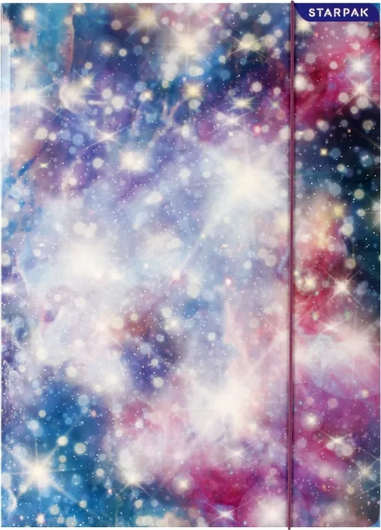 Teczka z gumką A4. Galaxy - tantis.pl