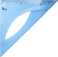 Ekierka równoramienna niebieska 13cm - tantis.pl