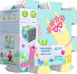 Trefl. Układanka Puzzlopianka. Gramy w Lamy