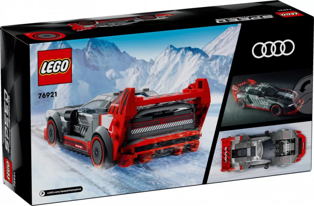 LEGO® Speed Champions. Wyścigowe Audi S1 E-tron Quattro 76921 - tantis.pl