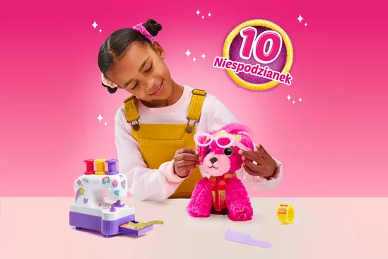 Maskotka Sew Surprise róż. Little Live Pets - tantis.pl