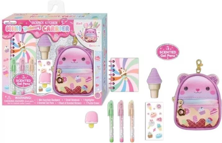 Zestaw mini-plecaczek z akcerosriami - tantis.pl